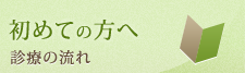 はじめてご来院の方へ